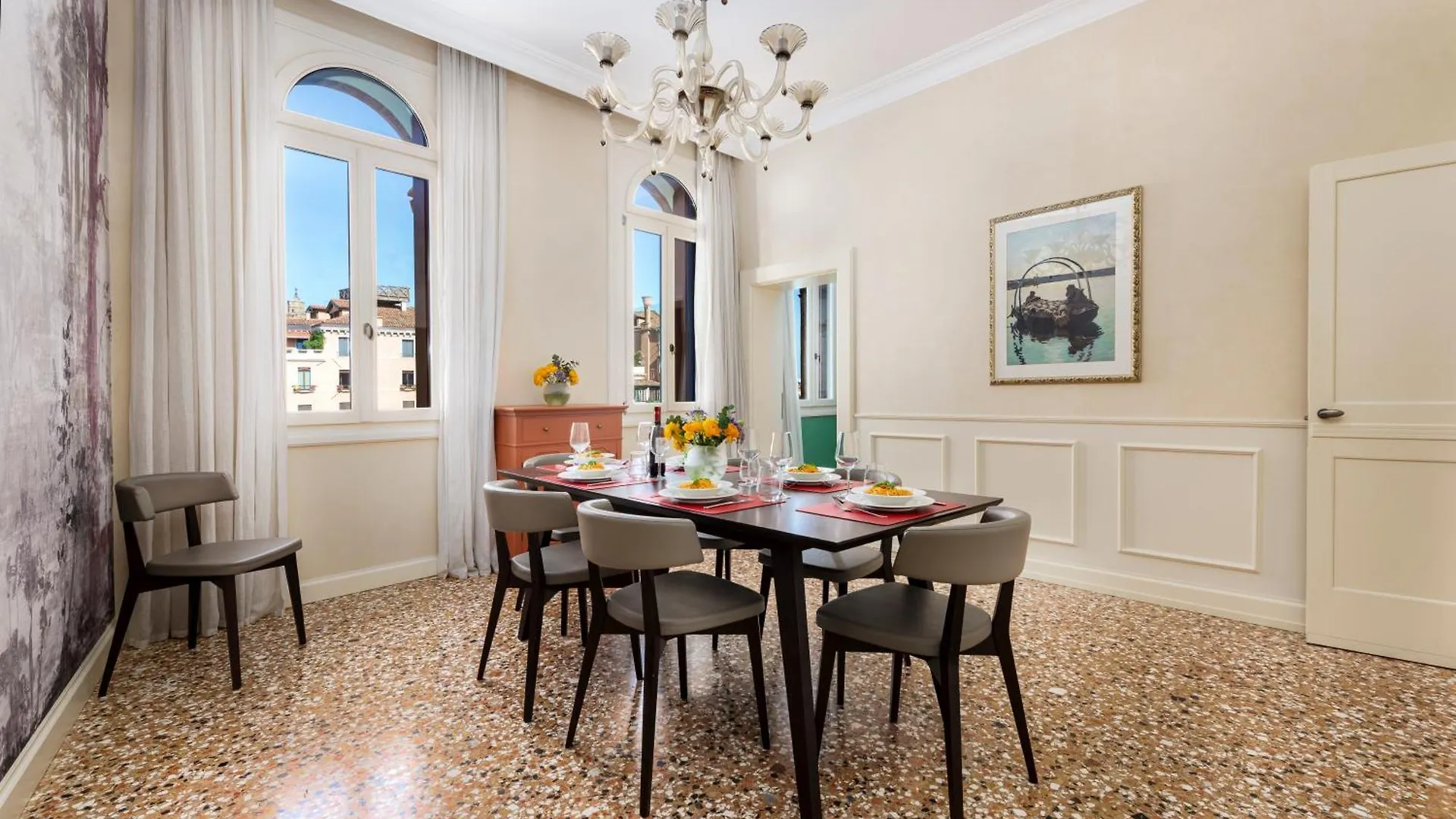 Ca' Mainella Grand Canal View 4 Bedrooms In Dorsoduro Venice Italy